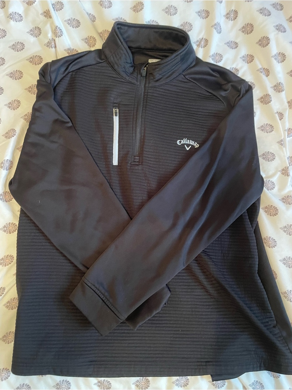 Callaway Men's Black Half-Zip Performance Pullover
